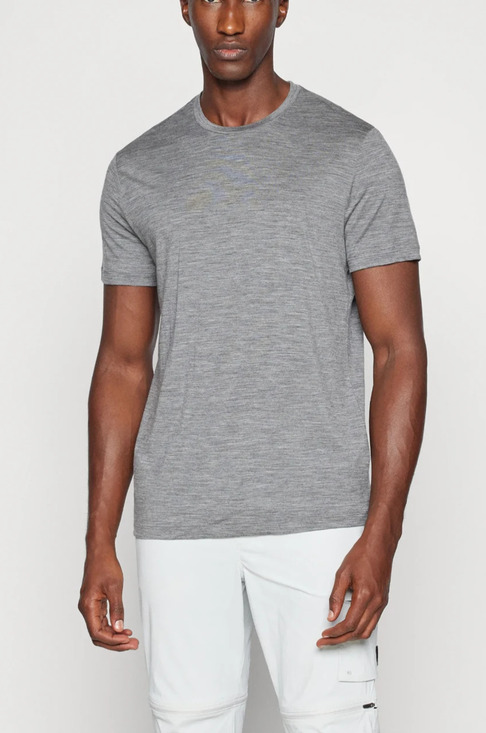 Icebreaker Other - Icebreaker Cool Lite merino wool t-Shirt Gray Men’s Size X-Small A011296